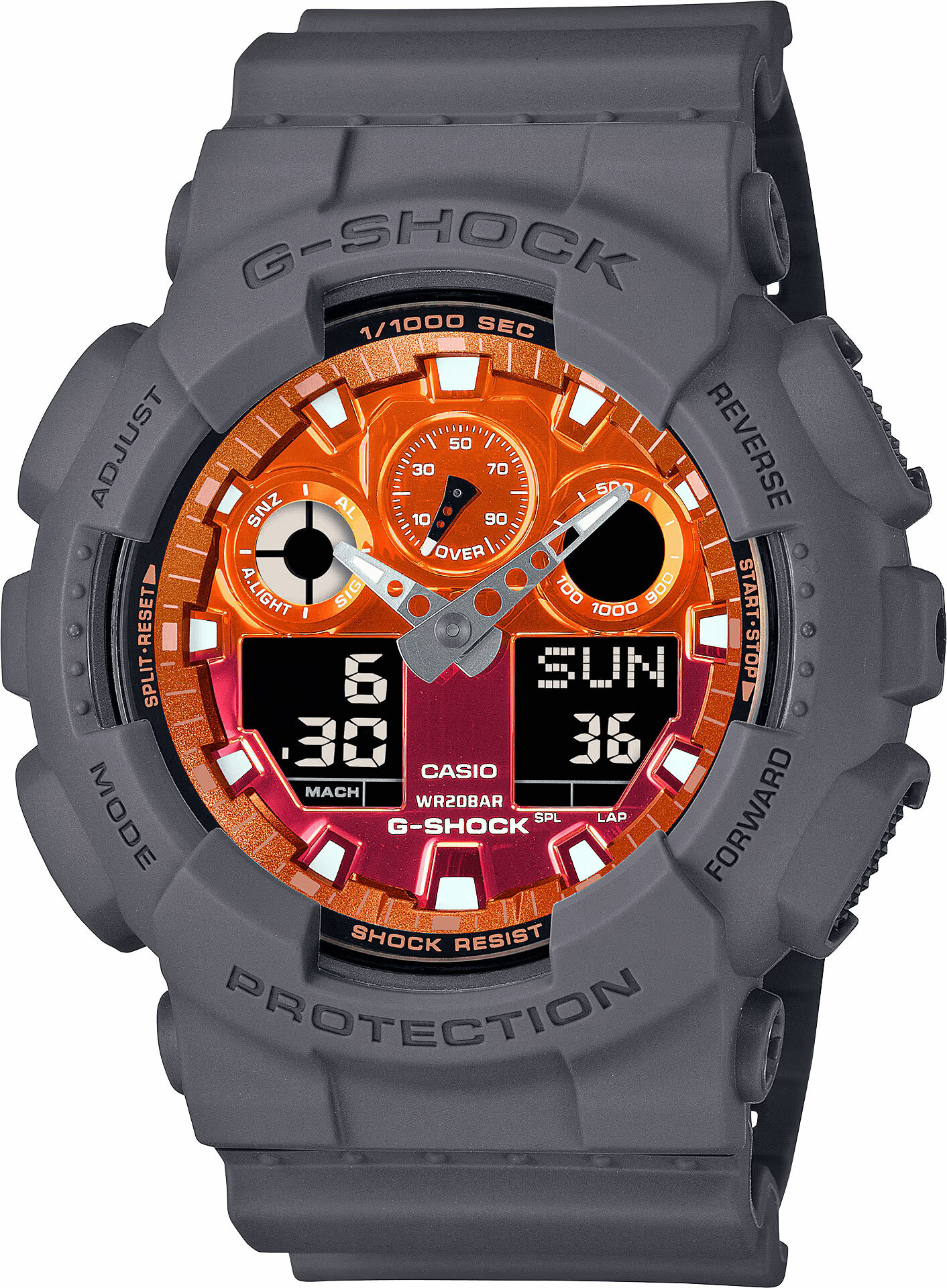 CASIO GA-100FL-8ADR ERKEK KOL SAATİ