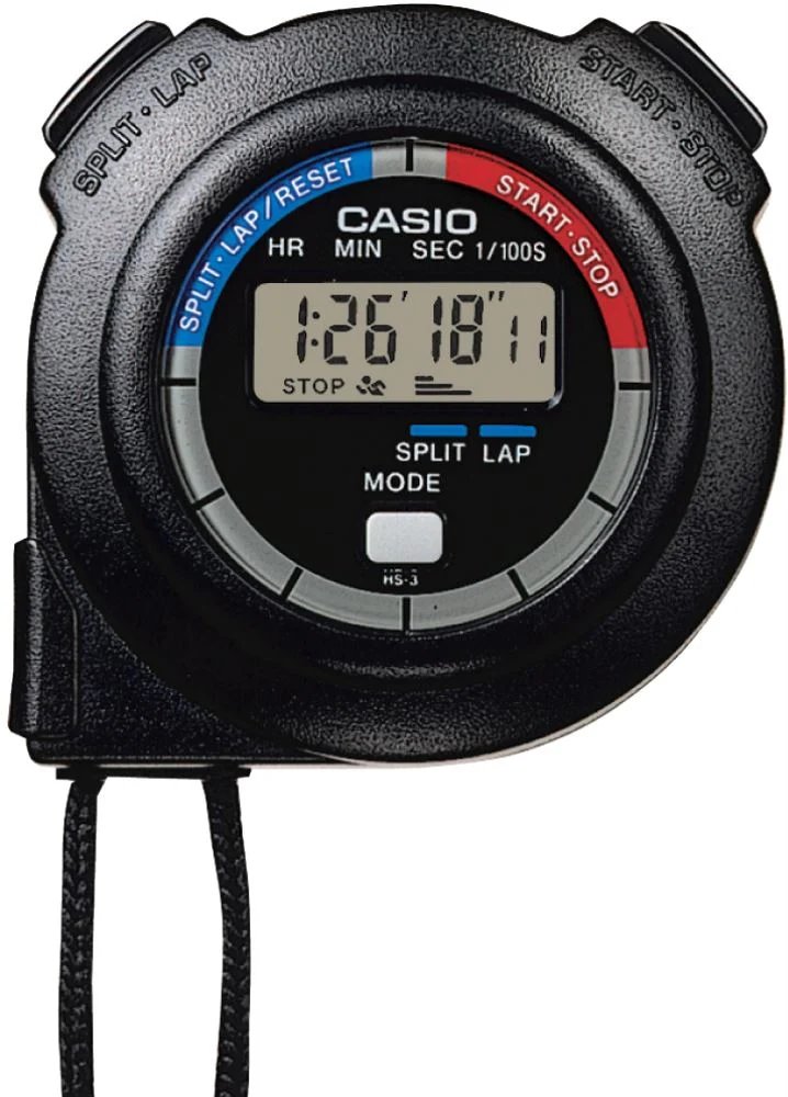 CASIO HS-3V-1RDT KRONOMETRE