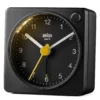 BRAUN BC02XB SİYAH KLASİK SEYAHAT ANALAOG ALARMLI MASA SAATİ