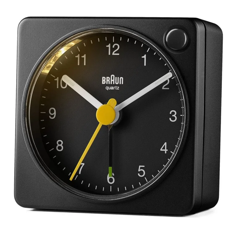 BRAUN BC02XB SİYAH KLASİK SEYAHAT ANALAOG ALARMLI MASA SAATİ BRAUN BC02XB SİYAH KLASİK SEYAHAT ANALAOG ALARMLI MASA SAATİ