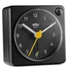 BRAUN BC02XB SİYAH KLASİK SEYAHAT ANALAOG ALARMLI MASA SAATİ