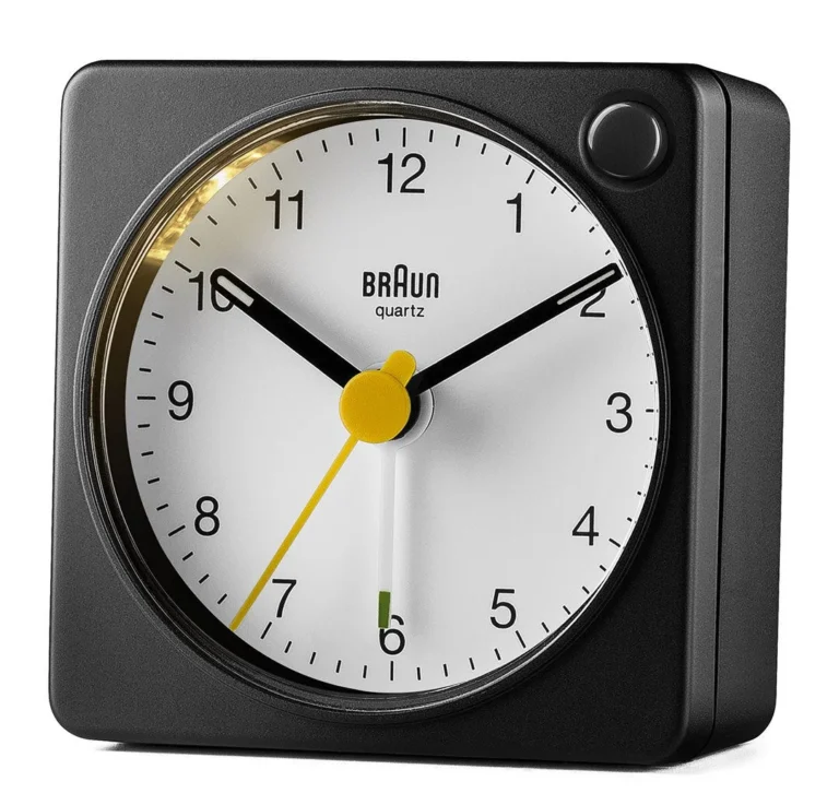 BRAUN BC02XBW SİYAH-BEYAZ KLASİK SEYAHAT ANALAOG ALARMLI MASA SAATİ BRAUN BC02XBW SİYAH-BEYAZ KLASİK SEYAHAT ANALAOG ALARMLI MASA SAATİ