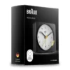 BRAUN BC03BW SİYAH-BEYAZ KLASİK SEYAHAT ANALAOG ALARMLI MASA SAATİ