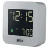 BRAUN BC08G GRİ KLASİK SEYAHAT DİJİTAL ALARMLI MASA SAATİ