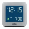 BRAUN BC09G GRİ DİJİTAL ALARMLI MASA SAATİ
