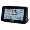 BRAUN BC13BP SİYAH DİJİTAL HAVA DURUMU ALARMLI MASA SAATİ