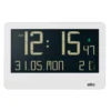 BRAUN BC14W BEYAZ DİJİTAL DUVAR SAATİ