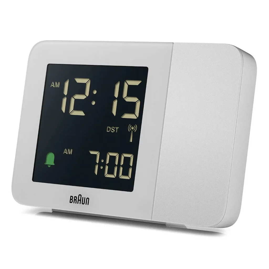 BRAUN BC15W-DCF DİJİTAL PROJEKSİYON ALARMLI MASA SAATİ