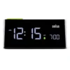 BRAUN BC16BEU SİYAH VA LCD EKRAN DİJİTAL ALARMLI MASA SAATİ