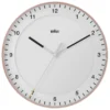 BRAUN BC17PW BEYAZ DUVAR SAATİ