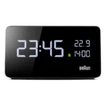 BRAUN BC20BEU SİYAH DİJİTAL ALARMLI MASA SAATi