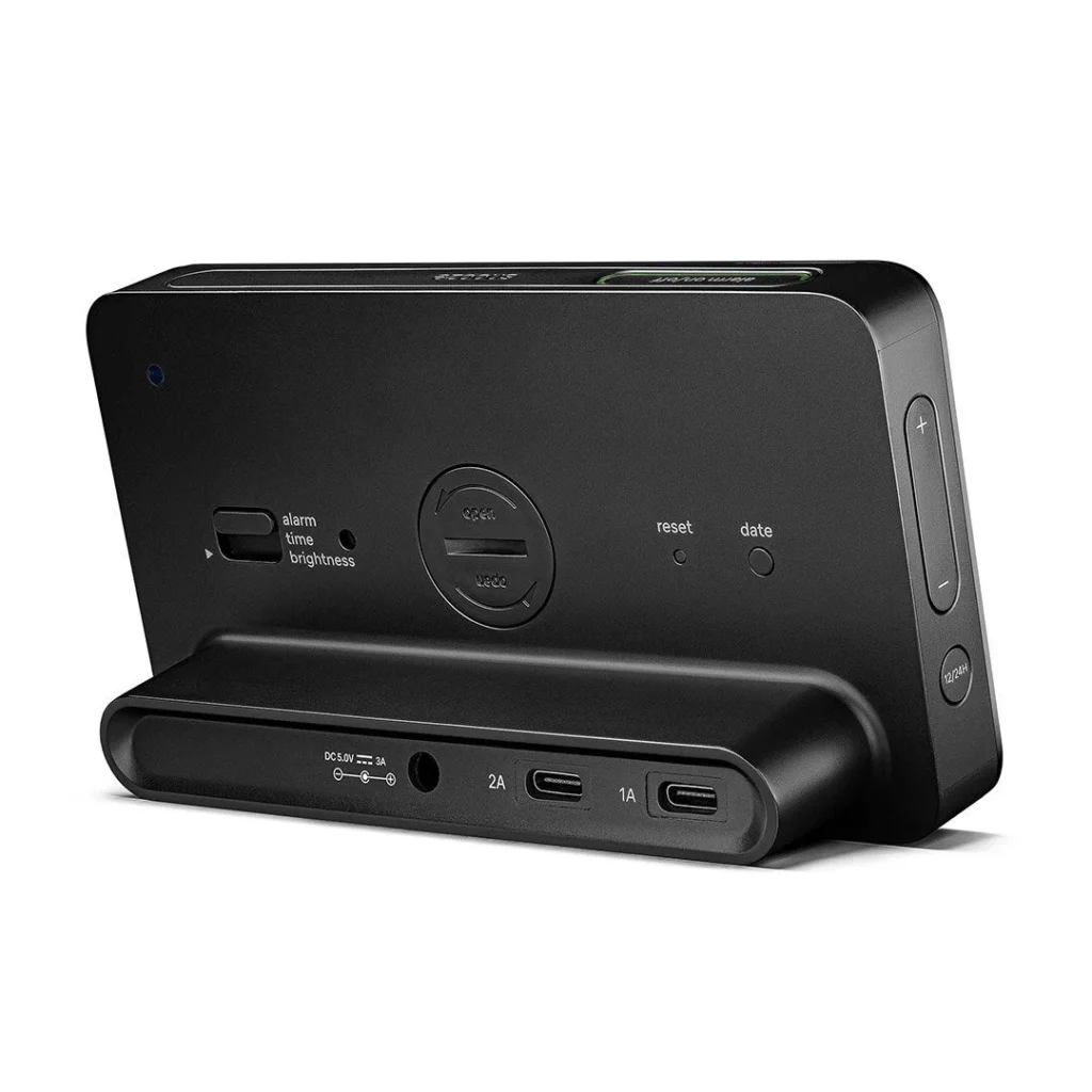 BRAUN BC20BEU SİYAH DİJİTAL ALARMLI MASA SAATi