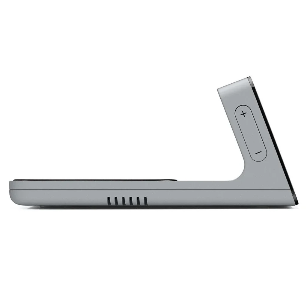 BRAUN BC21GEU GRİ DİJİTAL KABLOSUZ ŞARJLI ALARMLI MASA SAATi