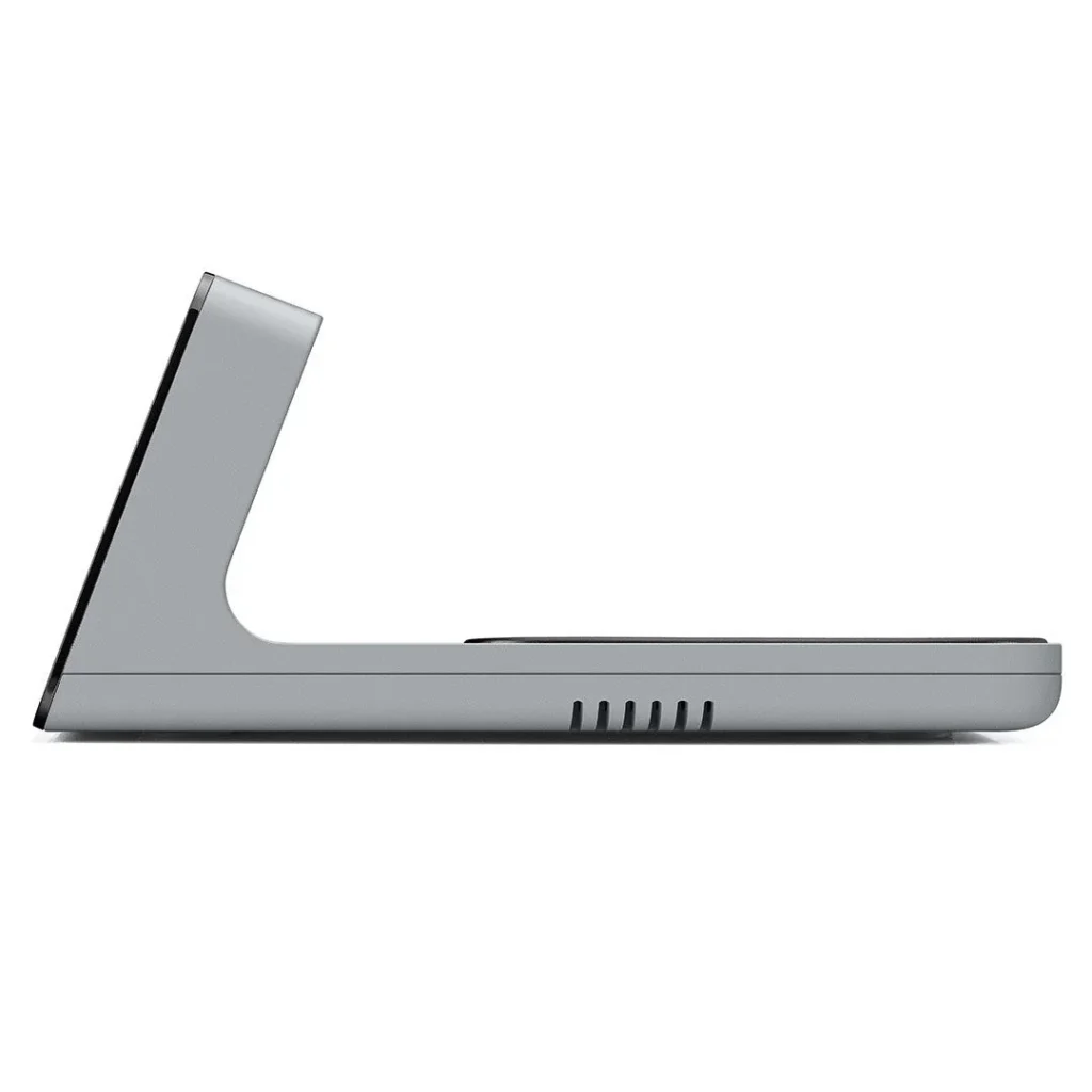 BRAUN BC21GEU GRİ DİJİTAL KABLOSUZ ŞARJLI ALARMLI MASA SAATi