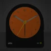 BRAUN BC22B SİYAH KLASİK ANALOG ALARMLI MASA SAATİ