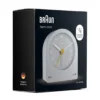 BRAUN BC22G GRİ KLASİK ANALOG ALARMLI MASA SAATİ