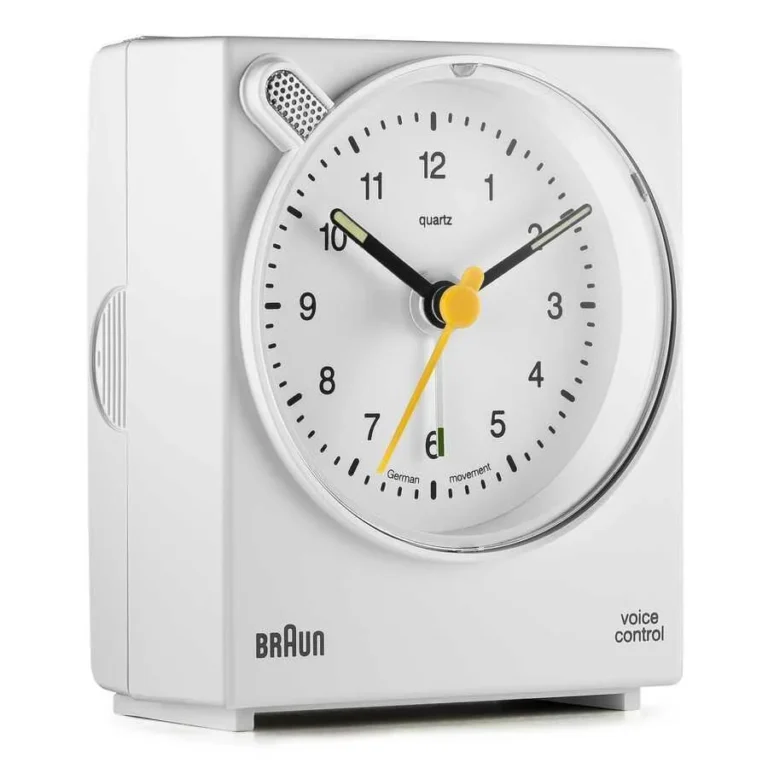 BRAUN BNC004WHWH ALARMLI MASA SAAT BEYAZ SES KONTROL