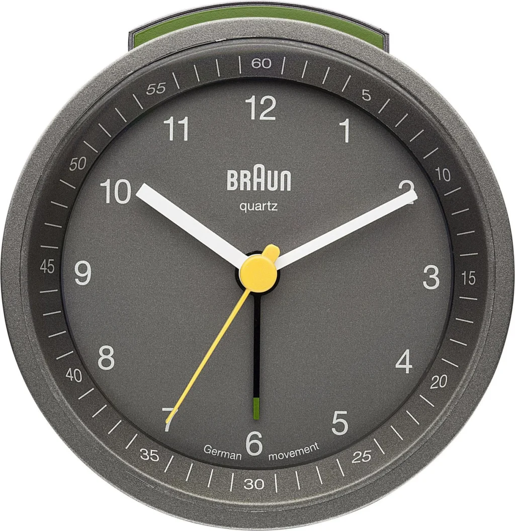 BRAUN BNC007GYGY ALARMLI MASA SAATİ IŞIKLI GRİ