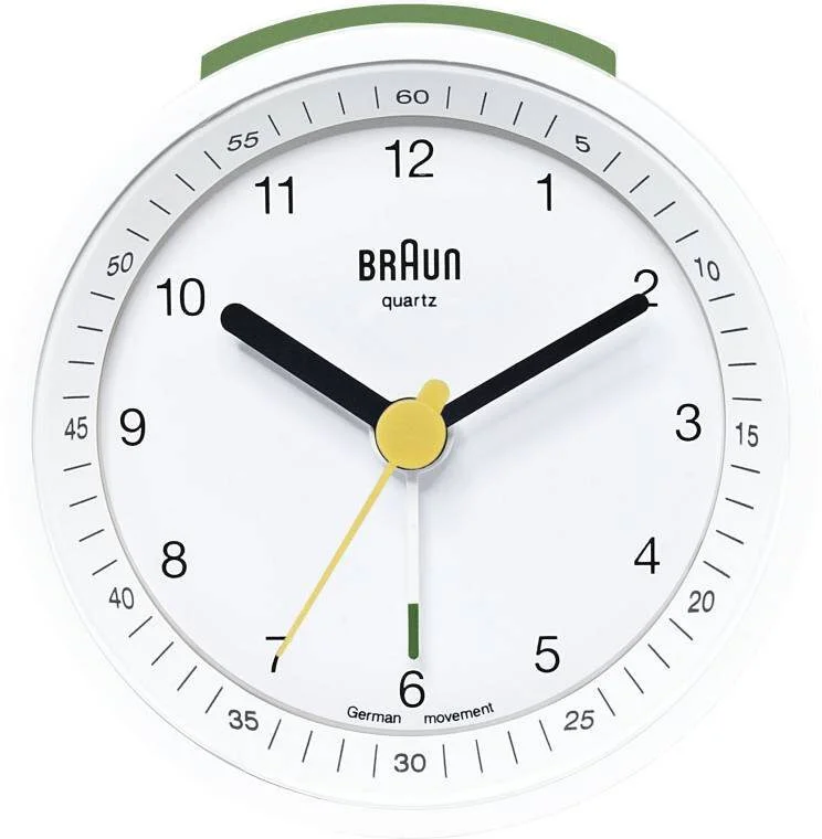 BRAUN BNC007WHWH ALARMLI MASA SAATİ IŞIKLI BEYAZ