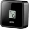 BRAUN BNC013BK-RC HAVA İSTASYONLU MASA SAATİ SİYAH