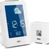 BRAUN BNC013WH-RC HAVA İSTASYONLU MASA SAATİ BEYAZ