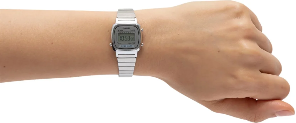 CASIO LA670WA-7DF KADIN KOL SAATİ
