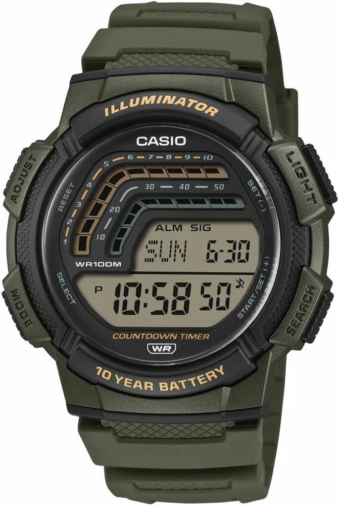 CASIO WS-1800-3AVDF ERKEK KOL SAATİ
