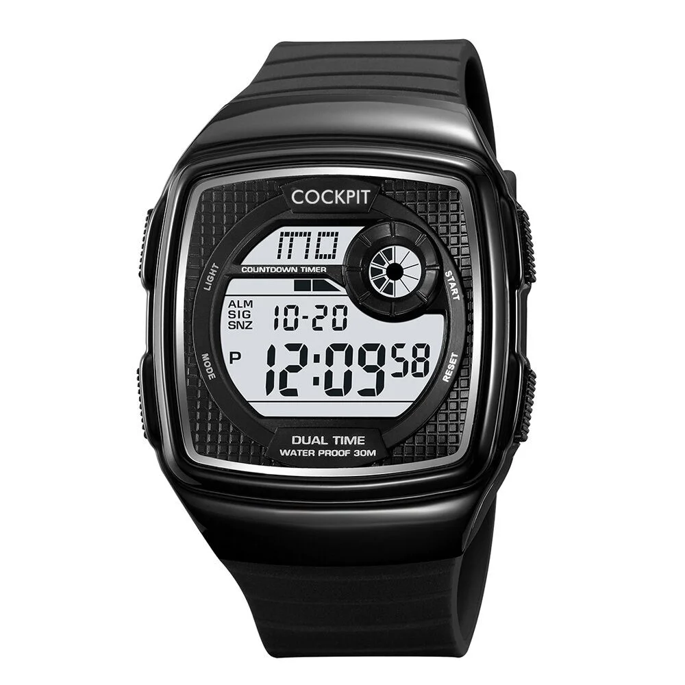 COCKPIT CK-2408BK ERKEK KOL SAATİ