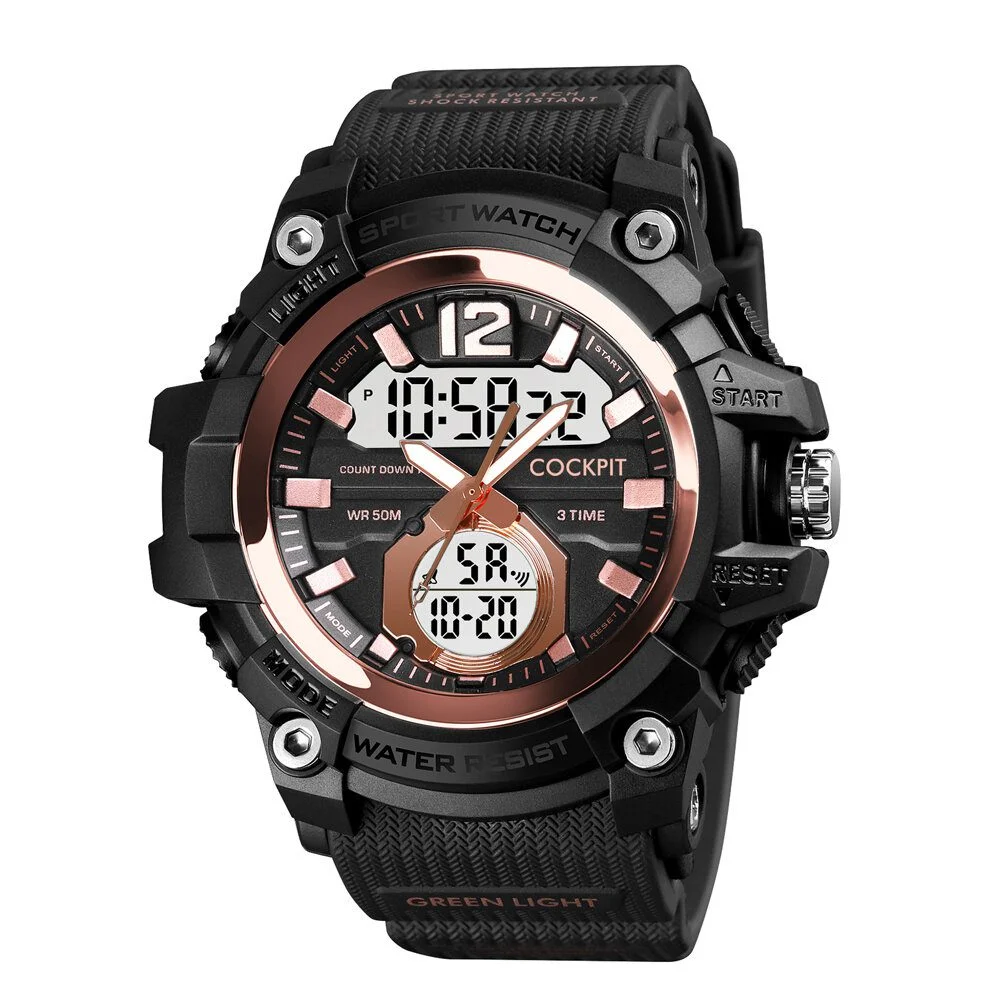 COCKPIT CK-2725GD ERKEK KOL SAATİ