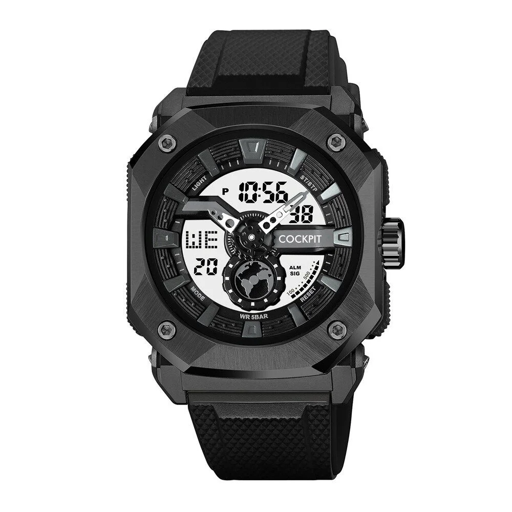 COCKPIT CK-9272BK ERKEK KOL SAATİ