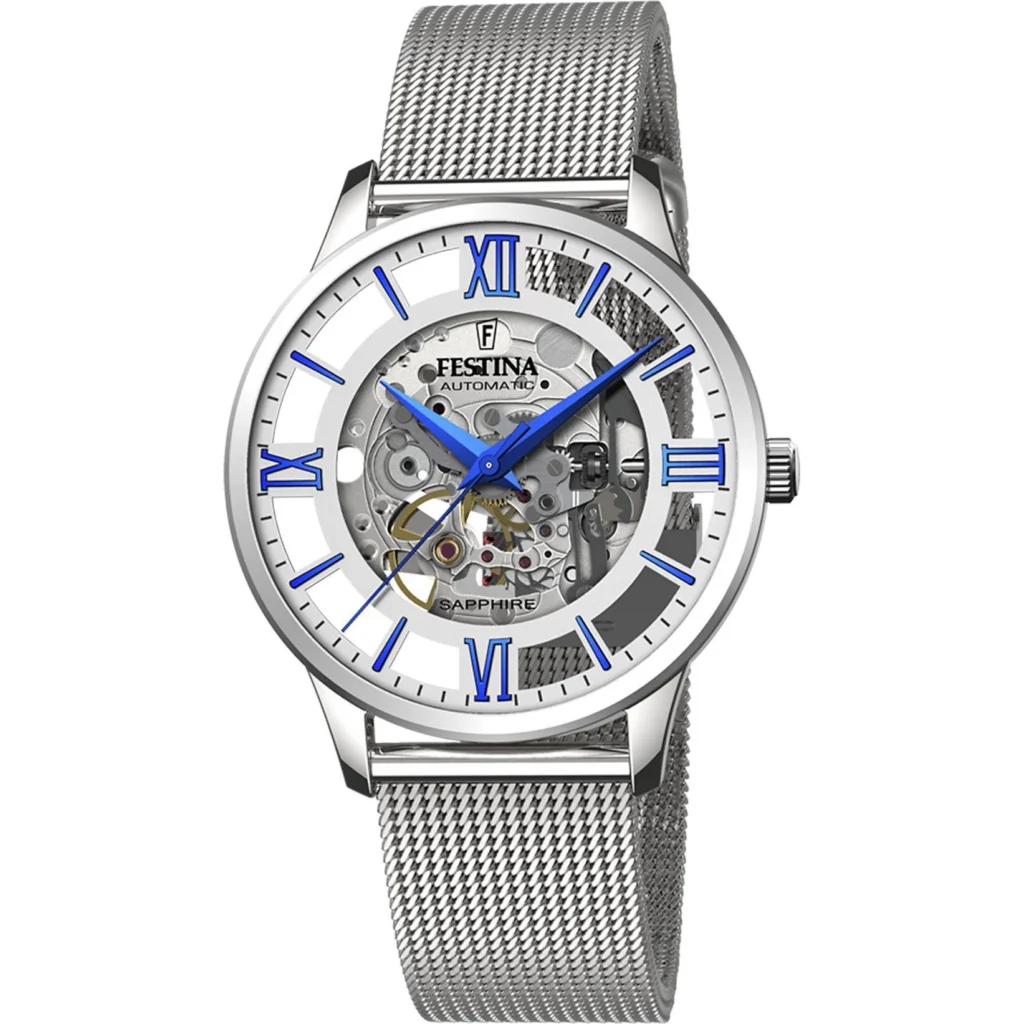 FESTINA F20534/1 AUTOMATIC SKELETON SAPPHIRE ERKEK KOL SAATİ