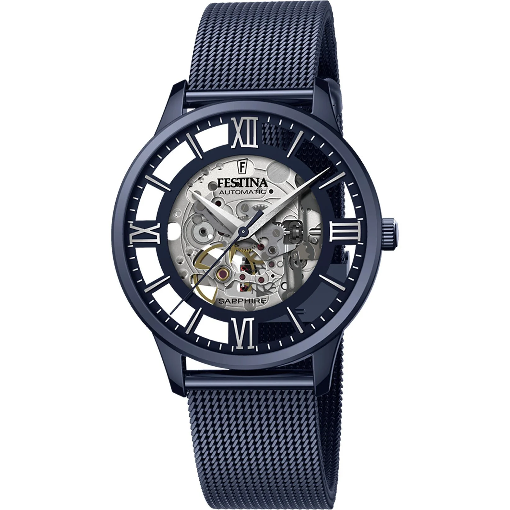 FESTINA F20574/1 AUTOMATIC SKELETON SAPPHIRE ERKEK KOL SAATİ