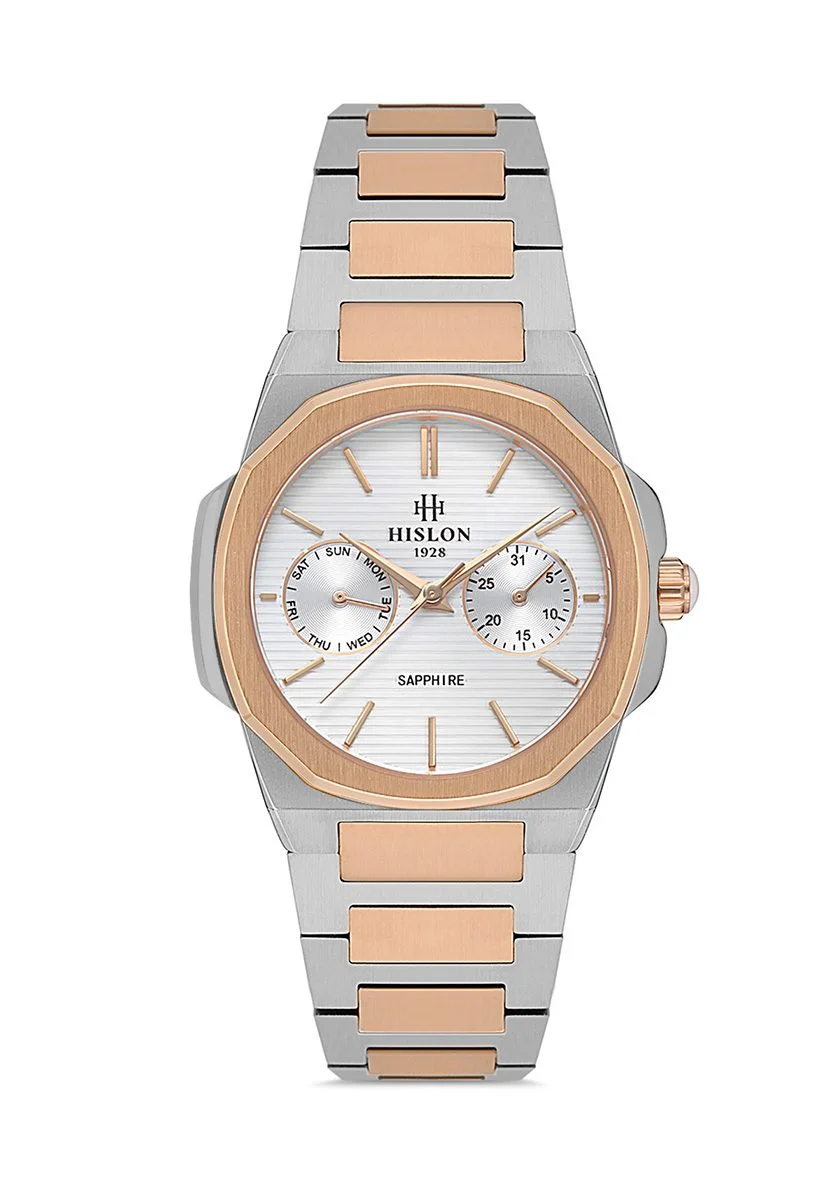 HISLON QT127T-02SR Kadın Kol Saati