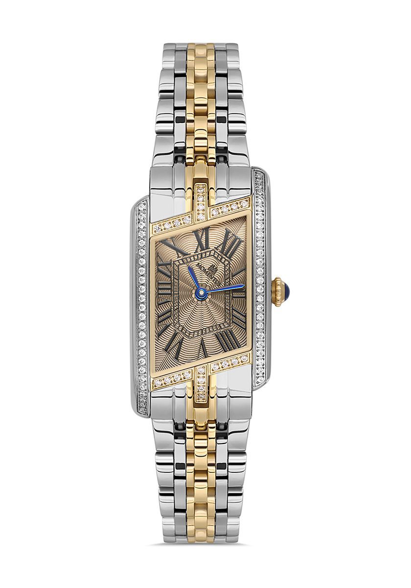 Momentus SS365T-07SG Kadın Kol Saati'nin önden görünümü ve şık kadran detayı