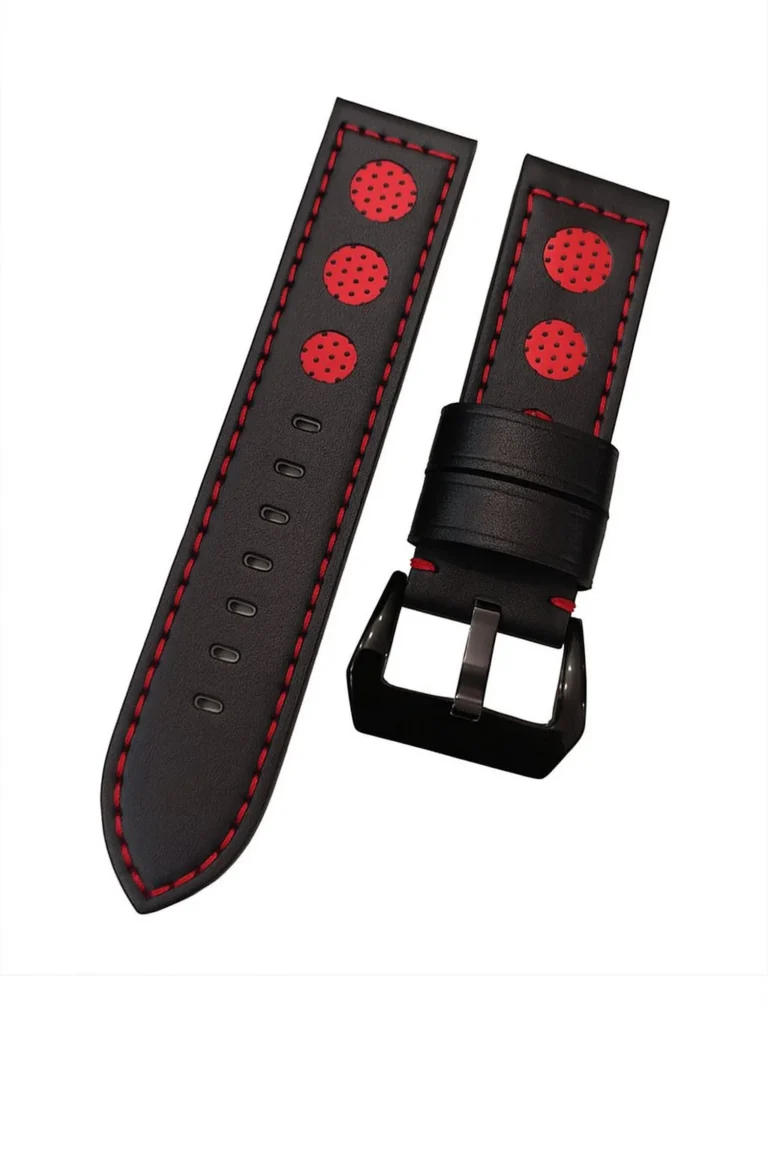 ZEDRA 3112RD 24MM SİYAH KORDON