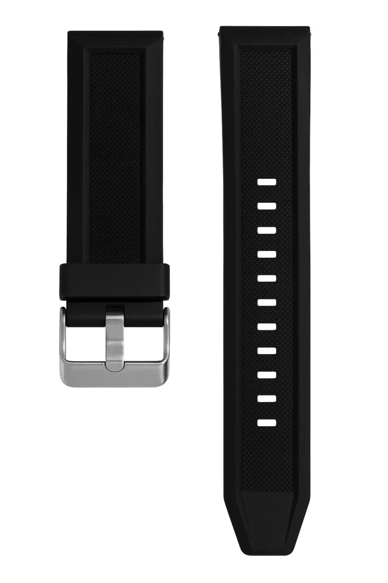 ZEDRA CK-2872 24 MM SİYAH SİLİKON KORDON