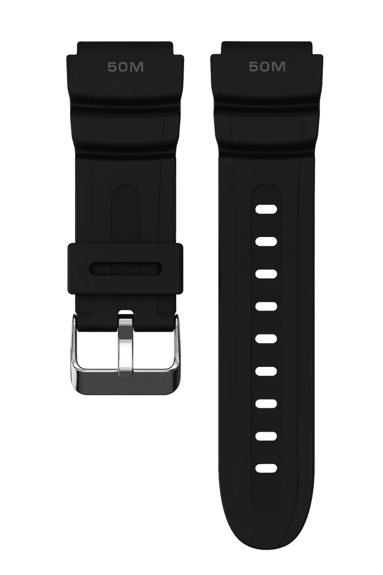 ZEDRA CK-5574 20 MM SİYAH SİLİKON KORDON