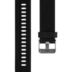 ZEDRA CK-638 20 MM SİYAH SİLİKON KORDON