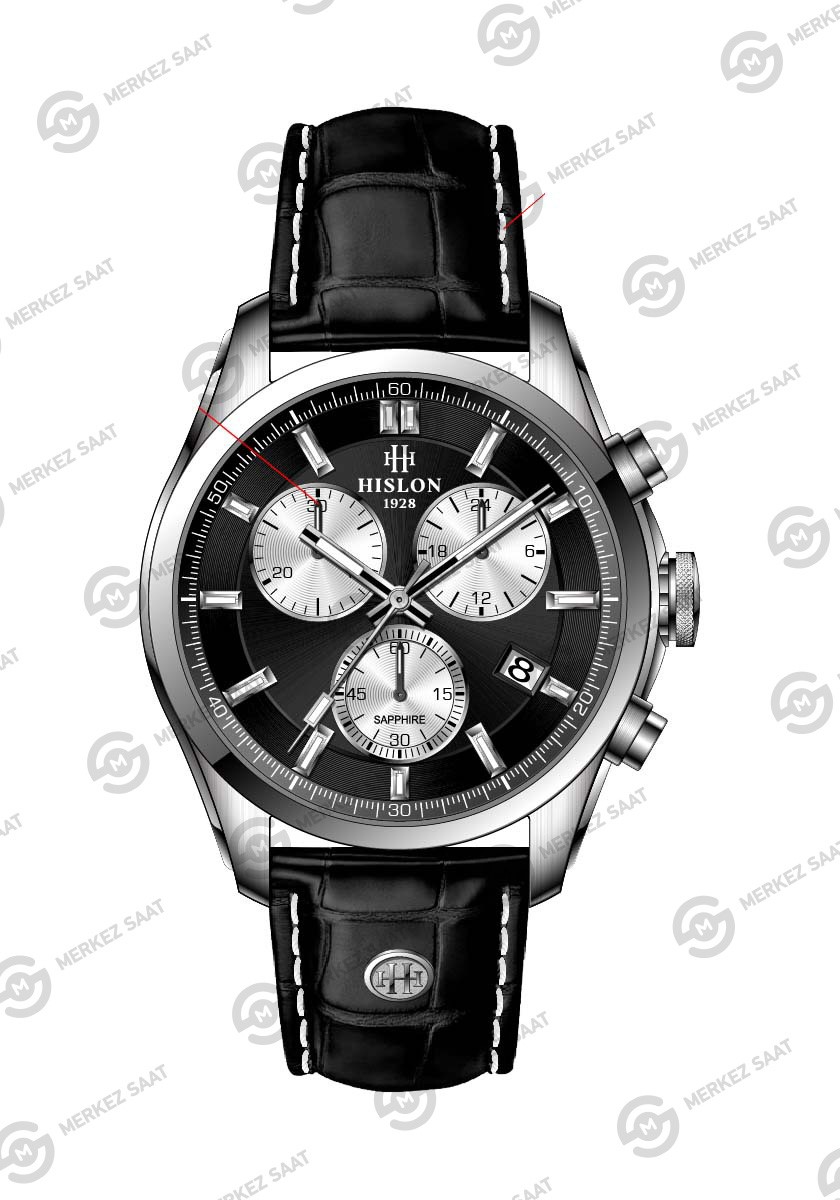 Hislon MS207S-04BS Erkek Masterwork Kol Saati