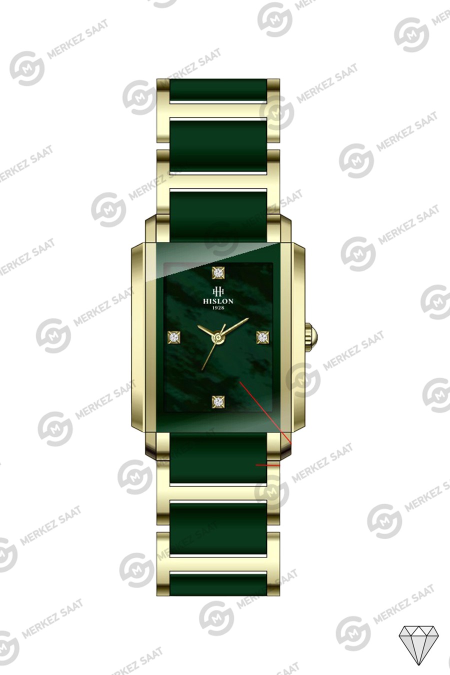 Hislon QL215G-15SG Kadın Classi̇c Queen Kol Saati