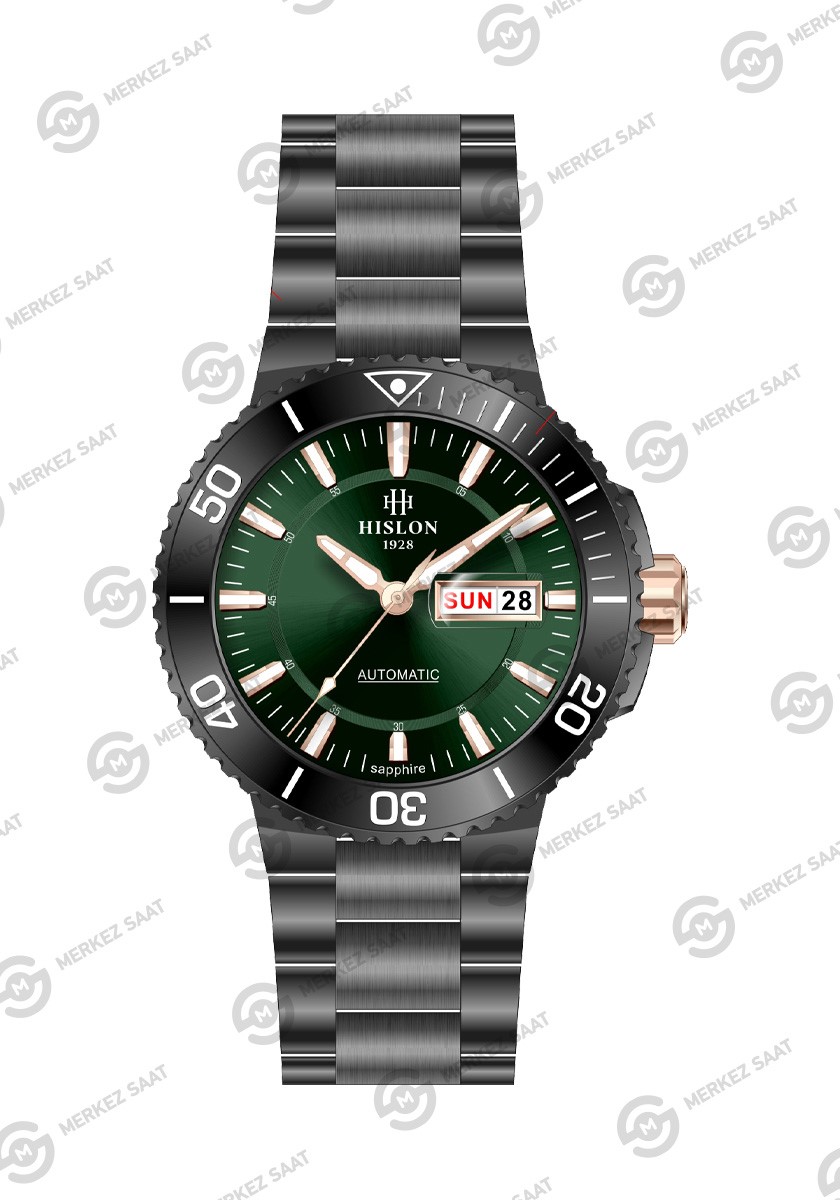 Hislon SD137N-15SS Erkek Soli̇d Kol Saati
