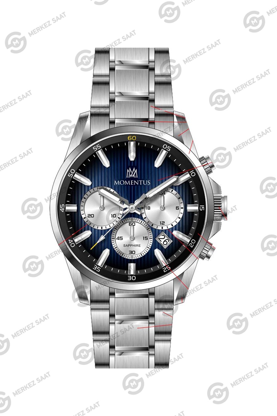 Momentus SC358S-11SS Erkek Sport Kol Saati