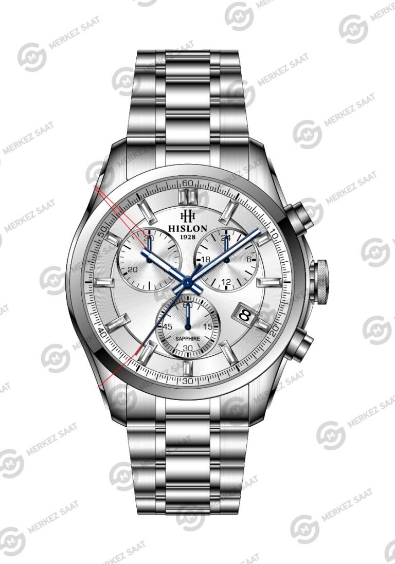 HISLON MS207S-02SS ERKEK MASTERWORK KOL SAATİ